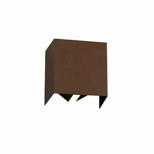 Faro Barcelona Olan Aplica de exterior montată pe perete LED IP65 6W cu Alb Cald Lumină 10.5x14.5εκ.