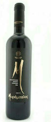 Mediterra Οινοποιητική Κρασί Μυράμπελος Ερυθρό Ξηρό σε Ξυλοκιβώτιο Magnum Επετειακή Έκδοση 1500ml
