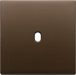 Vimar Eikon Exe Schalterabdeckung in Bronze Far...