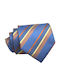Canadian Country Herren Krawatte Gedruckt in Blau Farbe