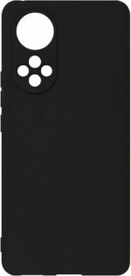 Senso Liquid Umschlag Rückseite Silikon Schwarz (Huawei Nova 9 / Honor 50 5G / Ehre 50)