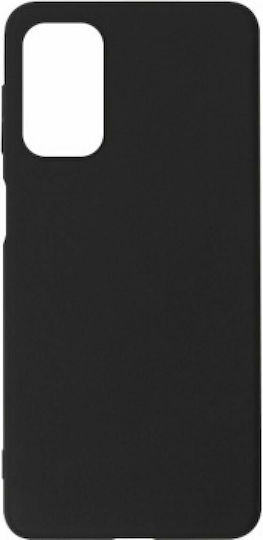 Senso Liquid Back Cover Σιλικόνης Μαύρο (Galaxy M52)