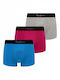 Adin Herren Boxershorts Mehrfarbig 3Packung