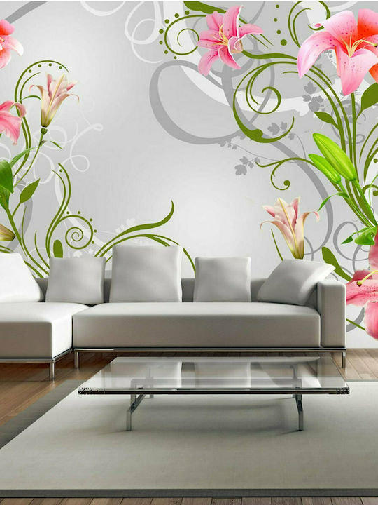 Wall Mural Subtle beauty of the lilies III Fabric 200x140cm