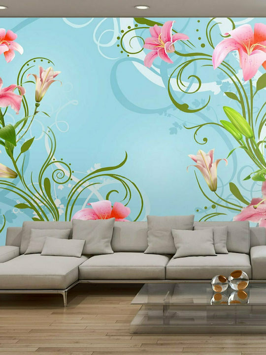 Fototapet de Perete 350x245cm Subtle beauty of the lilies II Tesatura