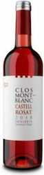 Clos Montblanc Castell Rosat Розе Сух Шампоан Кастел Розе 750мл