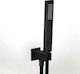 Armando Vicario Built-in Mixer & Hand Shower Set for Shower 1 Exit Black