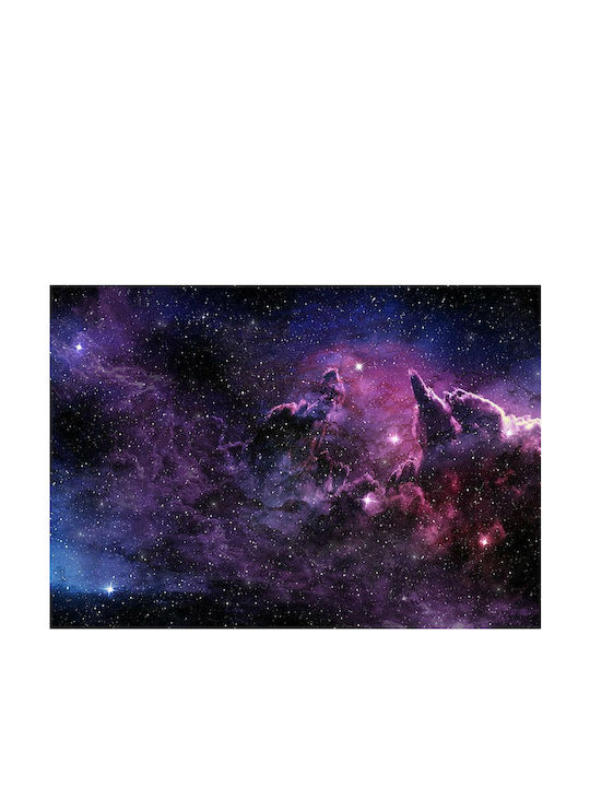 Autocolantă Fototapet de Perete 98x70cm Purple Nebula Violet