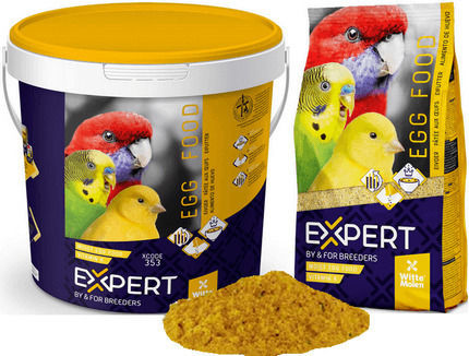 Witte Mollen Expert Yellow Eggfood Eggfood for Budgerigars with Vitamin K1 10kg