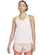 Nike Women's Athletic Blouse Sleeveless Pink
