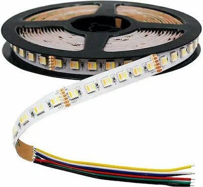 V-TAC Bandă LED Alimentare 24V RGBW Lungime 5m și 60 LED-uri pe Metru SMD5050