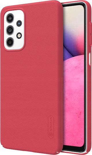 Nillkin Frosted Shield Задна корица Пластмаса 0.5мм Червен (Galaxy A33 5G)