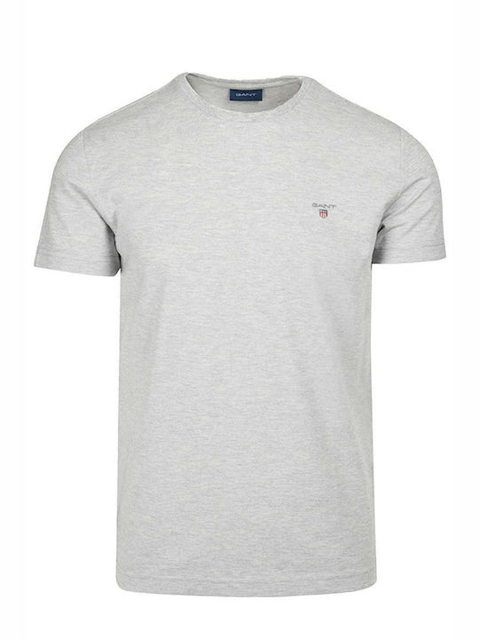 Gant Men's T-Shirt Monochrome Gray