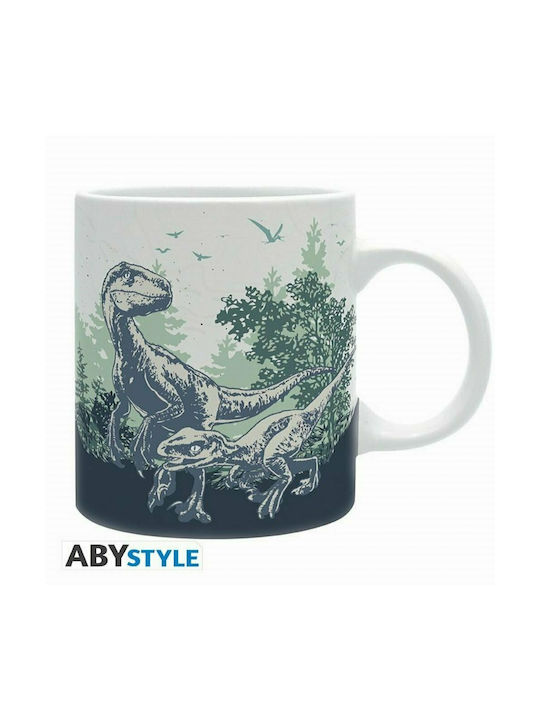 Abysse Jurassic World Raptor Country Mug Ceramic Multicolored 320ml