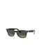 Ray Ban Wayfarer Ochelari de soare cu Gri Din plastic Rame și Negru Ochelari de soare Lentilă RB2140 136071