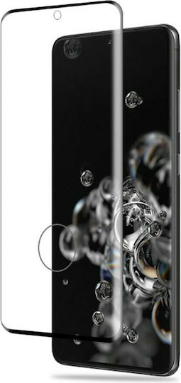 Full Face Tempered Glass Μαύρο (Galaxy S20 Ultra)
