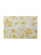 DKD Home Decor Blomster Rug Rectangular Yellow / White