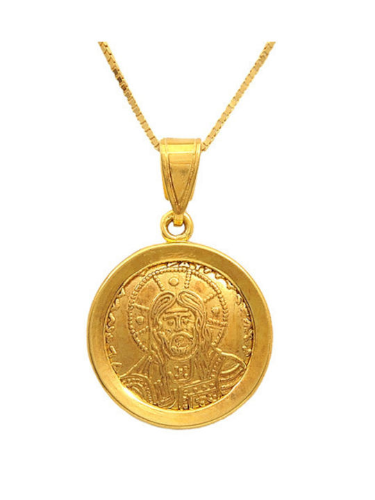 Anhänger Kinder Amulett Konstantinato aus Gold 14K