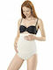 B Beige Maternity Brief