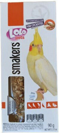 Lolo Pets Smakers Κόκατιλ με Φυστίκια Τροφή σε Stick για Παπαγαλάκια