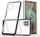 Hurtel Clear 3in1 Back Cover Silicone 1.1mm Bla...