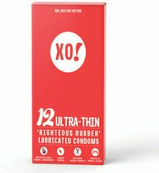 Here We Flo XO! The Ultra-Thin Condom Pack Thin Condoms 12pcs