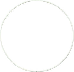 Rayher Decorative Wreath for DIY Crafts White 20x20cm. 2505200