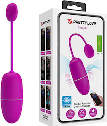 Pretty Love Nymph Vibrator Ei mit Fernbedienung BI-014895HP 0602S Purplish