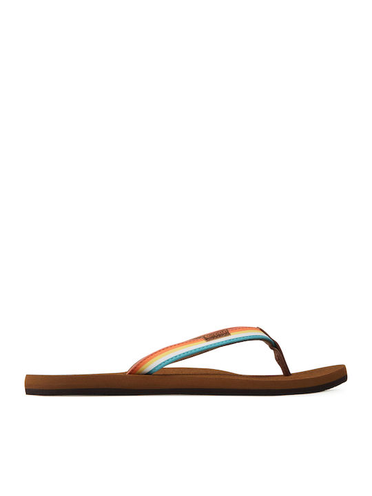 Freedom Women's Flip Flops Tabac Brown