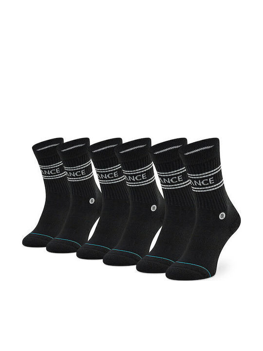 Stance Basic Αθλητικές Κάλτσες Πολύχρωμες 3 Ζεύγη
