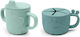 Done by Deer Educational Sippy Cup Plastic with Handles Blue for 0m+m+ 160ml