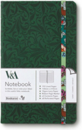 IF Sundour Pheasant Notizbuch 192 Blätter A5 Geregelt mit Gummiband Grün