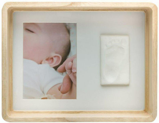 Baby Art Κορνίζα για Αποτύπωμα Μωρού από Ξύλο