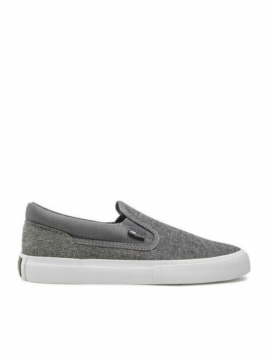 DC Manual Текстил Мъжки Slip-On Сив