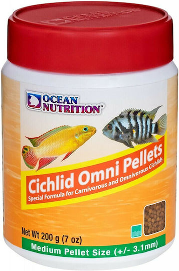 Ocean Nutrition Pellets Omni Cichlid Food 200gr 000679