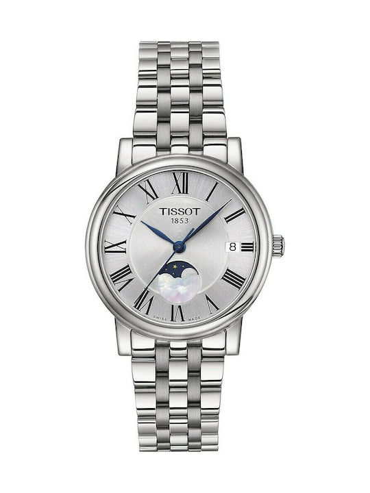 Tissot Women's Watch with Silver Metal Bracelet