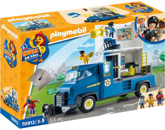 Playmobil Патица при повикване Полицейски автомобил за 3+ години години