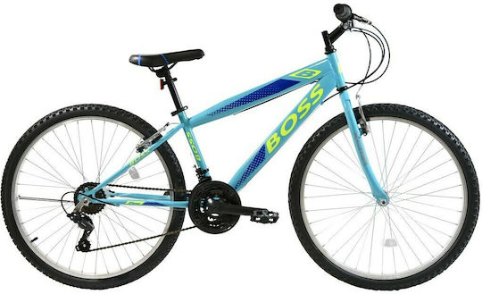Boss S 26" Green Mountain Bike with 21 Speeds
