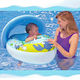 Swimming Aid Swimtrainer 80cm with Sunshade Blue