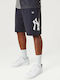 New York Yankees Αθλητική Ανδρική Βερμούδα Navy Μπλε