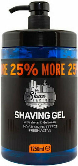 The Shave Factory Fresh Active Gel Ξυρίσματος 1250ml