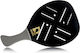 My Morseto Astipalaia Beach Racket Black with Slanted Handle Gray