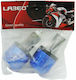 Motorcycle Handlebar Counterweights in Blue Colour