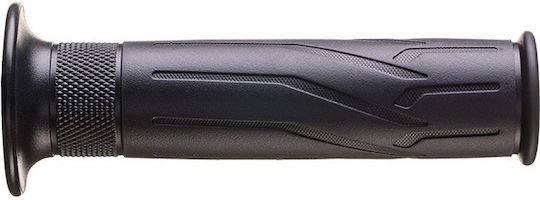 Ariete Motorradlenkergriffe Road 125mm in Schwarz Farbe