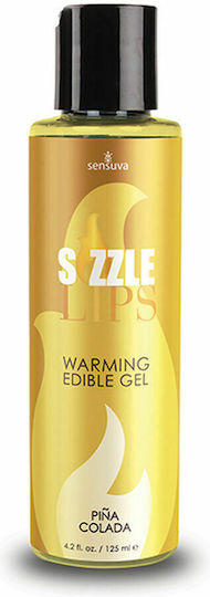 Sensuva Sizzle Lips Λιπαντικό Gel 125ml