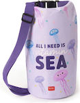 Legami Milano Jellyfish Dry Shoulder Bag 3lt Purple