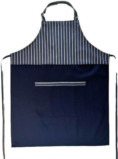 Palatino Ποδιά Σερβιτόρου Ολόσωμη Navy Μπλε 85x65cm