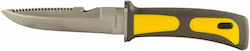 Agroforce DK01BK Μαχαίρι σε Κίτρινο χρώμα με Θήκη Μάυρη