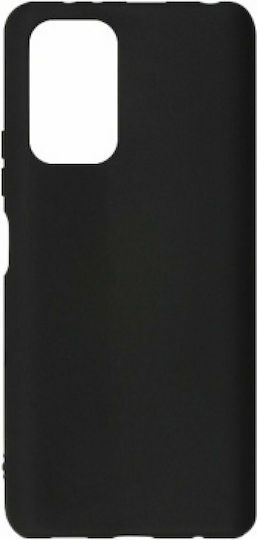 Senso Liquid Umschlag Rückseite Silikon Schwarz (Xiaomi 12 / 12X)