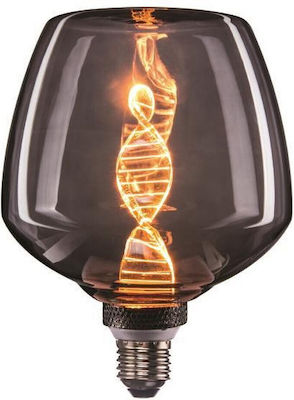 Eurolamp LED Lampen für Fassung E27 und Form G125 Warmes Weiß 55lm Dimmbar 1Stück